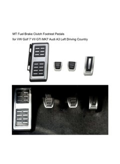 إسكدنيا Car Foot Fuel Pedal Brake Clutch Pedals Cover Accessories, for VW, for Golf 7 GTI MK7, for Seat, for Leon 5F MK3, for Audi A3 8V Car Clutch Pedal Pad  - Image 4