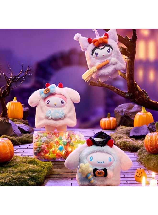 Miniso Sanrio Candy Carnival Night Jelly Plush Blind Box Figurine Toy Desktop Decoration Birthday Gift For Women Single Box - Image 2