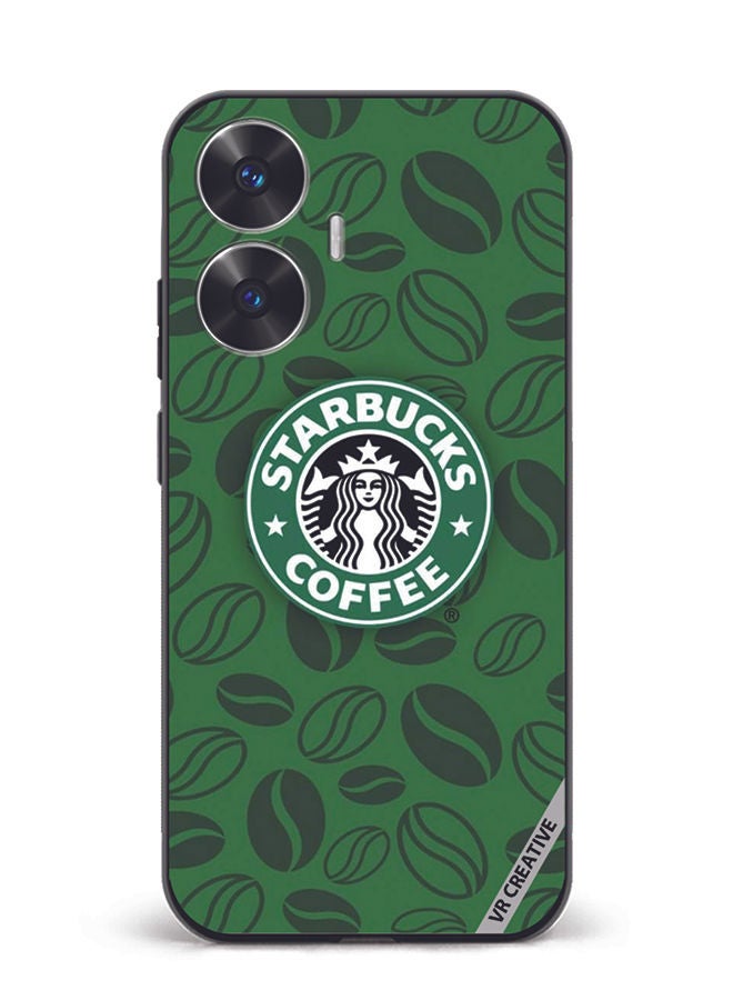 VR CREATIVE Protective Case Cover For Realme C55 Starbucks 3 Design Multicolour - Image 1
