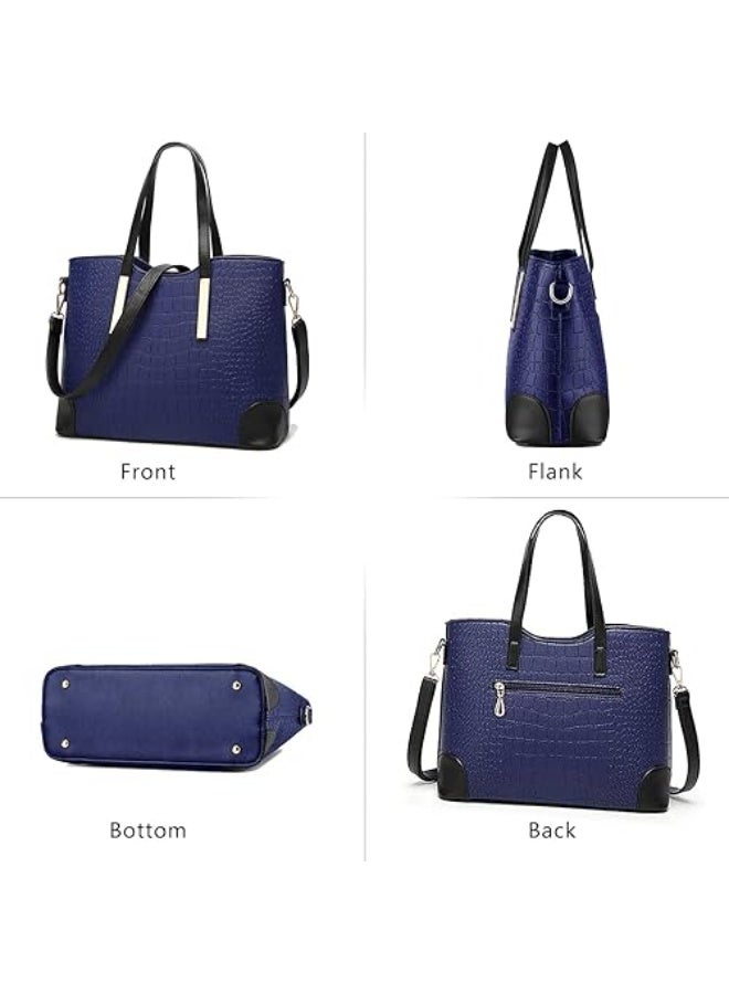 YNIQUE Satchel Purses and Handbags for Women Shoulder Tote Bags Wallets - Image 2