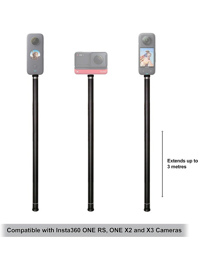 Insta360 300cm Extended Selfie Stick for Insta360 Cameras 300CM Extended - Image 2