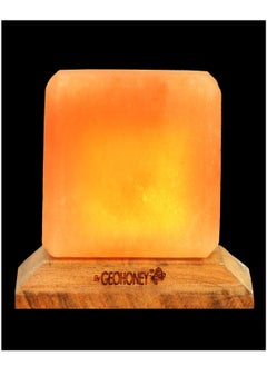 GEOHONEY Geohoney - Himalayan Salt Lamp with USB Mini Square Shape  - Image 4