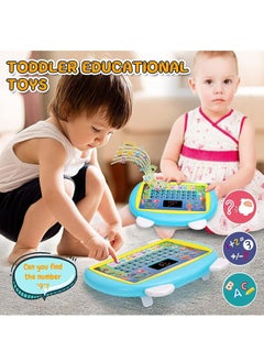 Generic Kids Laptop Computer Toy, Kids Learning Computer English Learner Study Laptop for Early Educational, Fun Learning Machine, Learn Letter, Words, Games, Mathematics, Music, Logic, Memory Tool (Blue)  - Image 5