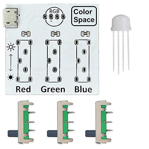 tingbowie DIY Soldering Practice Kit RGB Practice Learning Electronics Training Board - Image 3