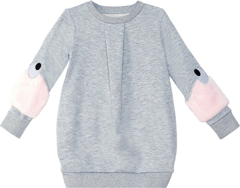 Mshb&G Girls Plush Sleeves Girls Dress  - Image 4