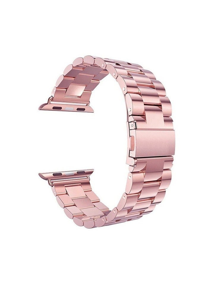 Metal Bands Compatible with Apple Watch Band 45mm, Stainless Steel Magnetic Absorption Strap, Wristband for iWatch Band for Apple Watch Series 7/ - Image 2
