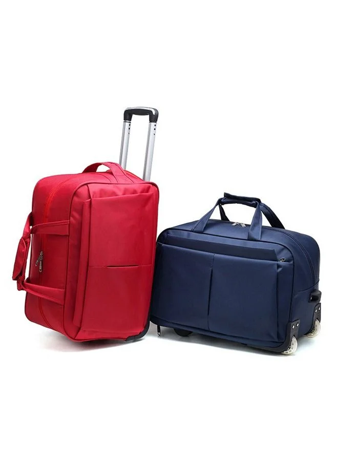 Reflection  REFLECTION Boat Shaped 2-Wheel Decker Trolley Navy, 56 cm  | Best Price UAE