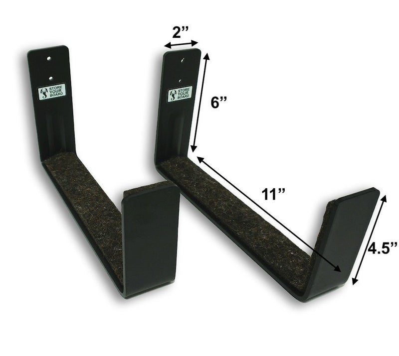ستور يور بورد Storeyourboard Naked Sup رف تخزين الحائط الأصلي البسيط من لوح التجديف - Image 3