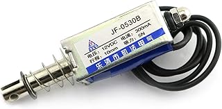 RuiLing 1Pcs DC 12V Push Pull Type Frame Electromagnet JF-0530B keepping Force 5N Travel 10mm Linear Solenoid - Image 1