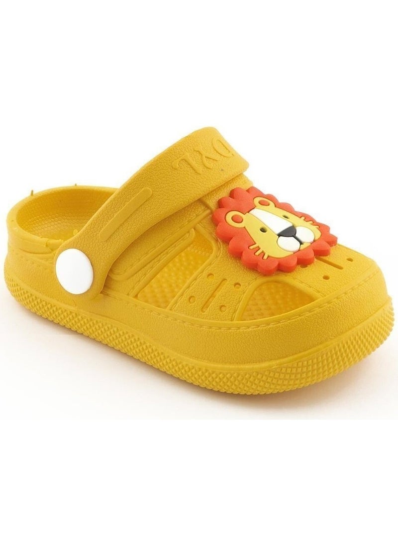 DAYE BK1001 Non-Slip Lion Patterned Kids Sandals Slippers - Image 1