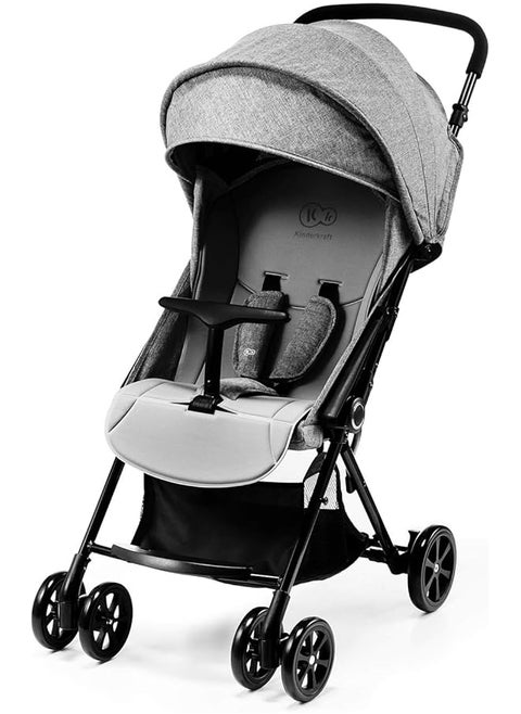 Lite Up Stroller Grey 6.08 Kg Pack Of 1 0 2 Months