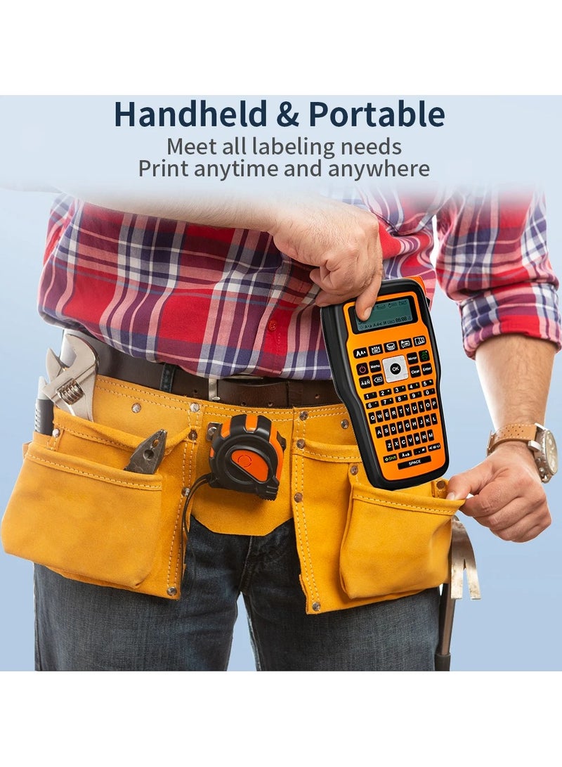 ارواق طابعة ملصقات إلكترونية محمولة متوافقة مع طابعة أنبوب الانكماش الحراري لتغليف الكابلات - Image 5