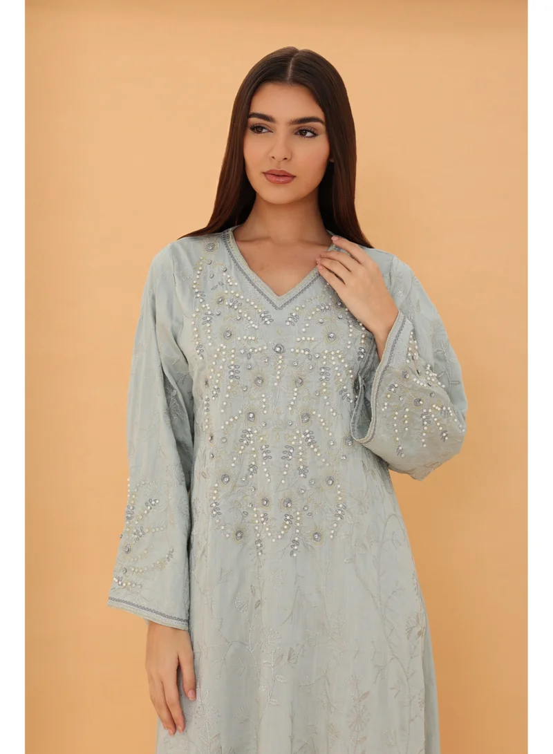 IKKXA Desert Pearl Jalabiya IK6044 Grey