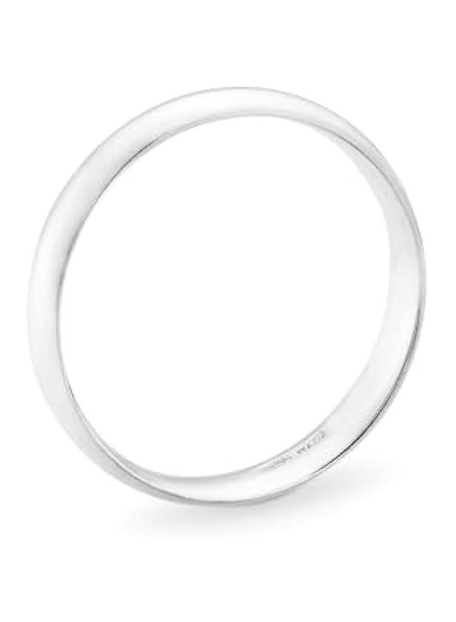 Arabest 925 Sterling Silver Comfort Fit Dome Band Ring 2mm, 4mm, 6mm for Women or Men, Made in Italy  - Image 2