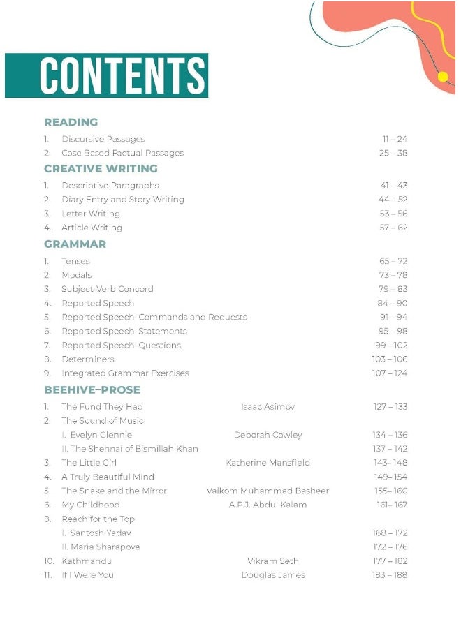 Oswal - Gurukul English (Language & Literature) Most Likely CBSE Question Bank for Class 9 Exam 2024 - Chapterwise & Categorywise, Competency Focused Qs, MCQs, Extract, NCERT Qs, Self Study Guide  - Image 2