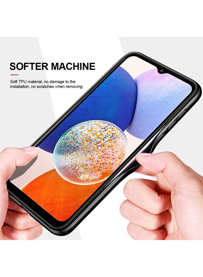 Tolwak Samsung Galaxy A14 5G Protective Case Cover Marshmallow Boy Art  - Image 3