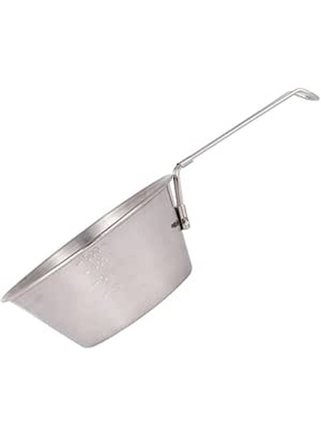 Foldable 304 Stainless Steel Bowl 550ml Portable Outdoor Camping Picnic Barbecue Cookware - Image 1
