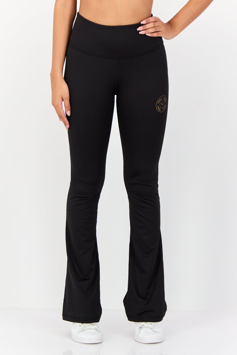 PUMA Women Sportswear Fit Training Bootcut Leggings, Black - Image 1