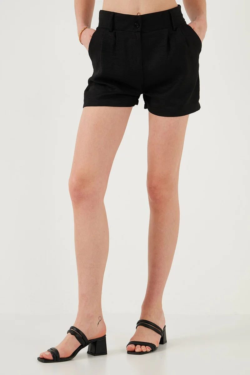 Lela Fleece Regular Fit Pocket Short Shorts Women's Shorts 5866201