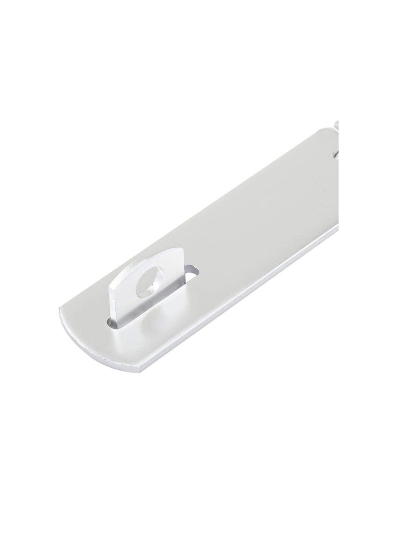 Robustline Hasp and Staple - Silver, 7.5 x 3 cm - Image 2