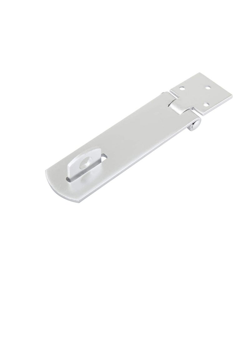 Robustline Hasp and Staple - Silver, 7.5 x 3 cm - Image 1