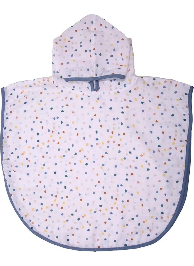 Miespiga Polka Dot Kids Muslin Poncho