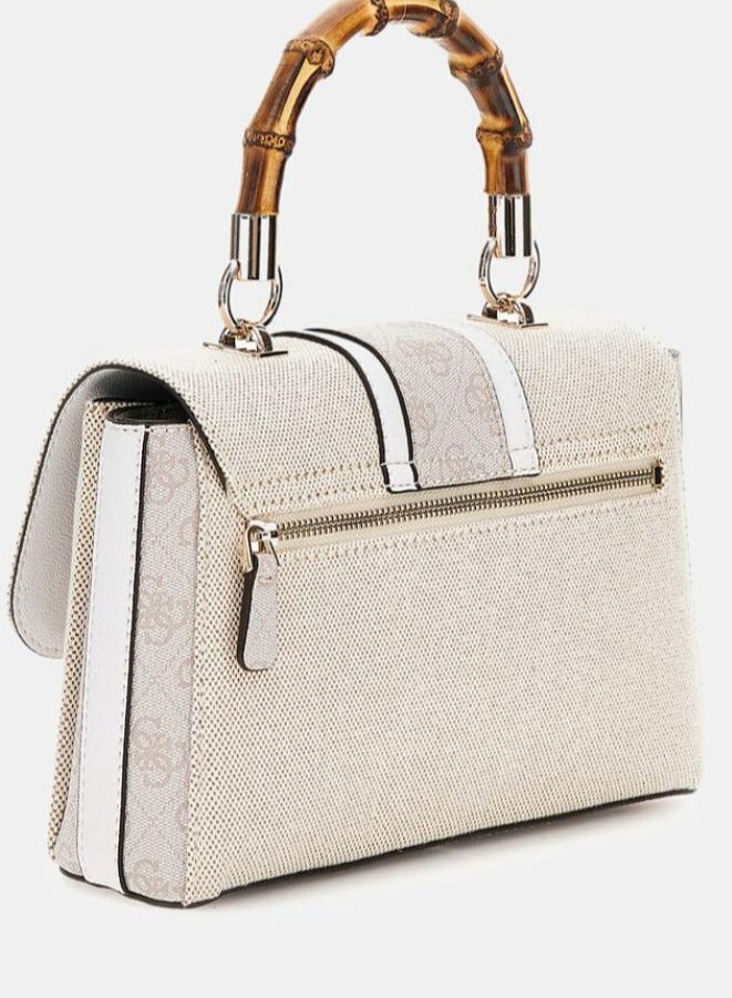 جس حقيبة كروس بودي نسائية جلدية أصلية من GUESS  - Image 4