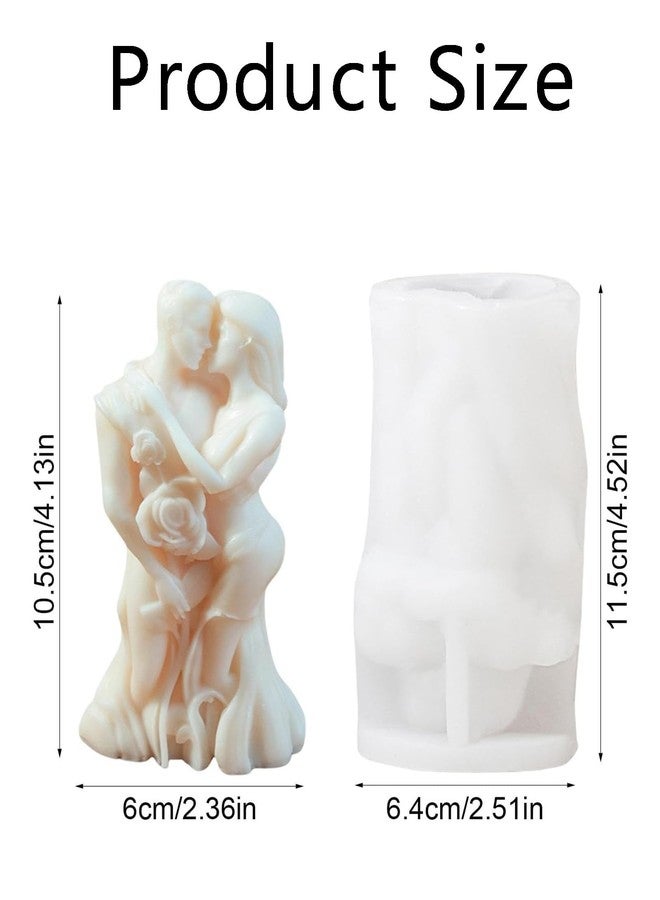 Zbdroxygen Candle Mold Silicone, Styles of Candle Making Silicone molds, Candle Making molds, Suitable for DIY Production and Home Decoration (Hug) - Image 2