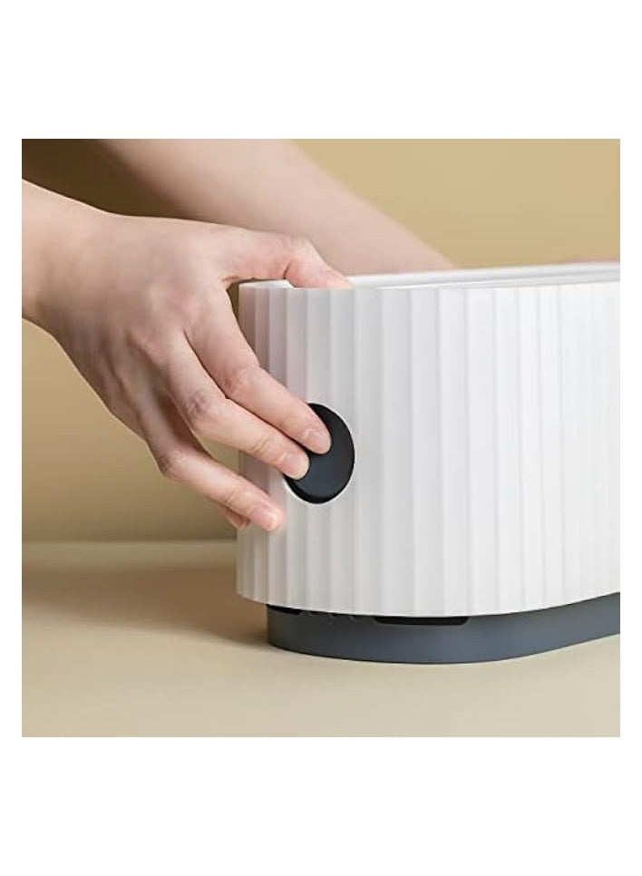 erorex Cable Management Box, Ventilation and Heat Dissipation Large Capacity Storage Box,Suitable for TV, Computer, Laptop Power Strips, Fashionable Power Strip Box for Home, Office  - Image 2