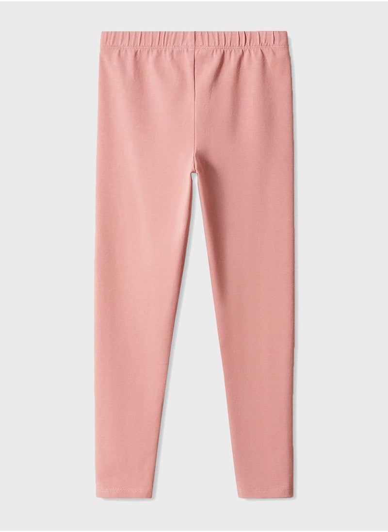 MANGO - Kids Essential Leggings - Image 1