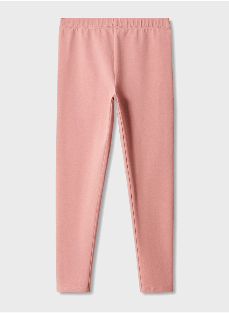 MANGO - Kids Essential Leggings - Image 1