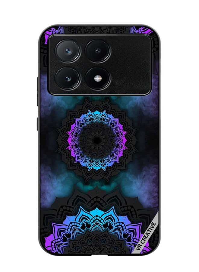 VR CREATIVE Protective Case Cover For Xiaomi Poco X6 Pro Mandala Design Multicolour - Image 1