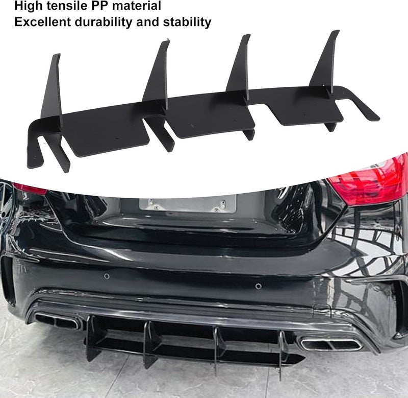 Anti topple design Eujgoov Rear Lip Spoiler A Class W176 AMG 2013-2018 PP Material Glossy Black Aerodynamic Design Quick Installation for Car Enthusiasts Globally trusted quality Home & professional compatible Detachable clean Air & land transit compatible All item simple matching build Gulf climate tested upgraded quality Upgraded quality Labor saving optimized design Repeated detach compatible build All environment compatible Odor free color Global versatile design Lightweight Practical experience crafted Polished safe edge Extra part combo compatible Room to room portable Easy clean surface Cross product compatible Multiple design variants Oil resistant Simplified versatile design All condition resistant crafted quality Multi-purpose fine material - Image 5