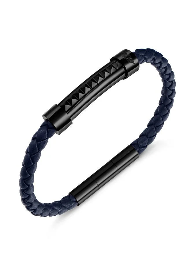 POLICE Geometric Metal Bracelet For Men
