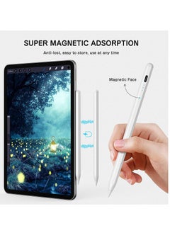 ماركة غير محددة قلم مغناطيسي نشط متوافق مع أجهزة iPad والأجهزة اللوحية والهواتف الذكية التي تعمل بنظامي التشغيل iOS وAndroid مع قلم لمس سريع الشحن  - Image 2