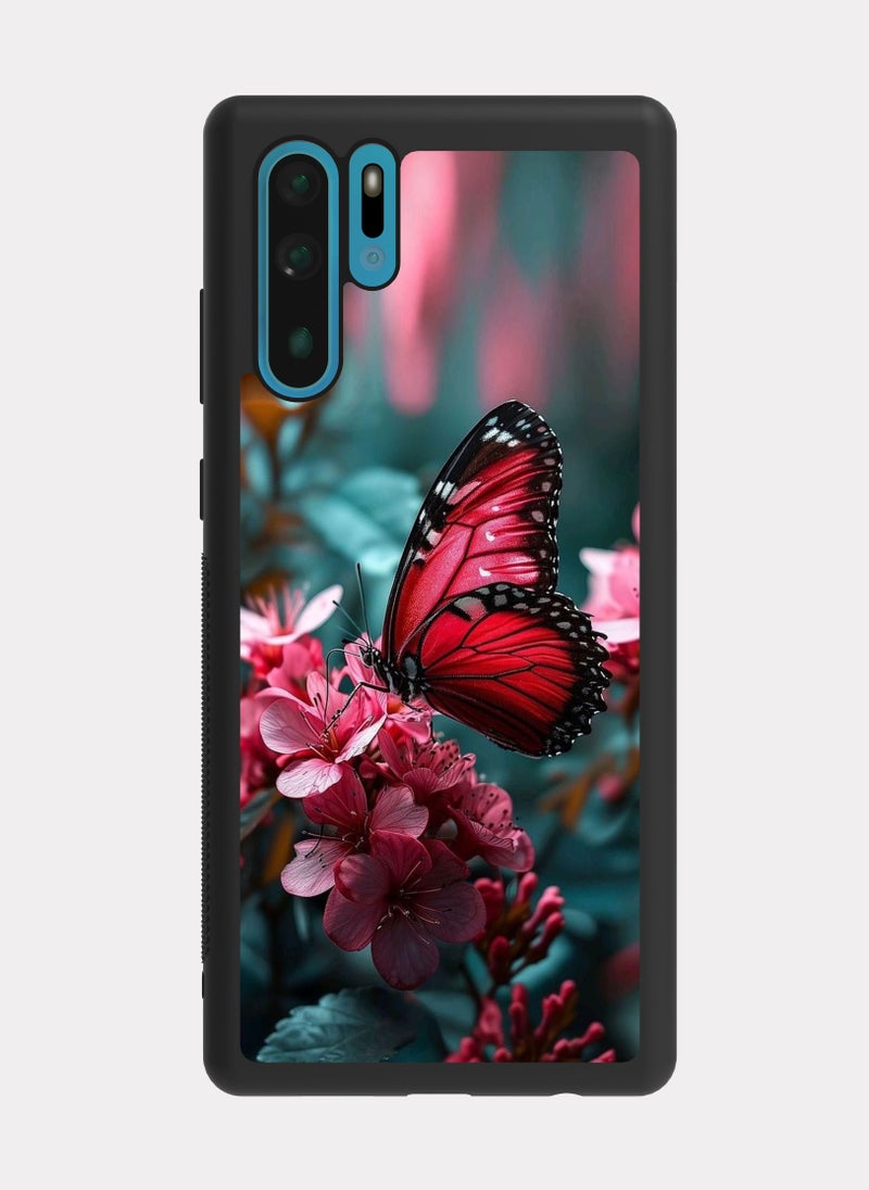 PXLAAT Huawei P30 Pro case cover Butterfly - Image 1
