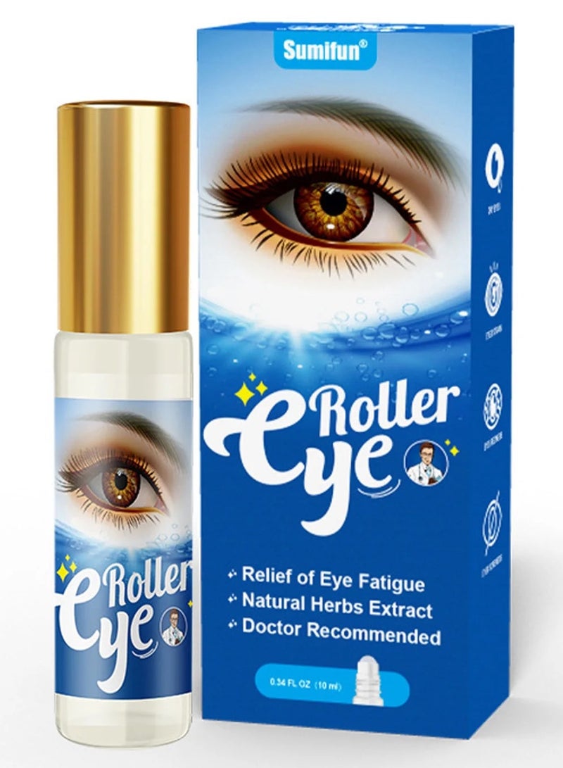 Sumifun Eye Roller Massager Dry Eye Drops for Tired Eyes - Image 1