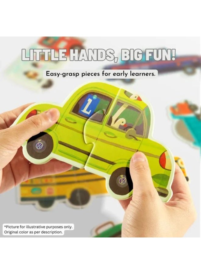 MiDeer My First Artist Puzzle - Forest Animals - 22pcs Educational Toddler Puzzle Set | Large Pieces for Fine Motor Skills & Cognitive Development | Safe & Durable Material - Image 3