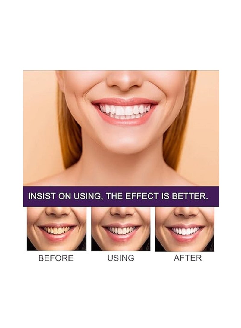 EELHOE Color Corrector Toothpaste 50ml Color Corrector Toothpaste For Teeth Whitening Toothpaste - Image 2