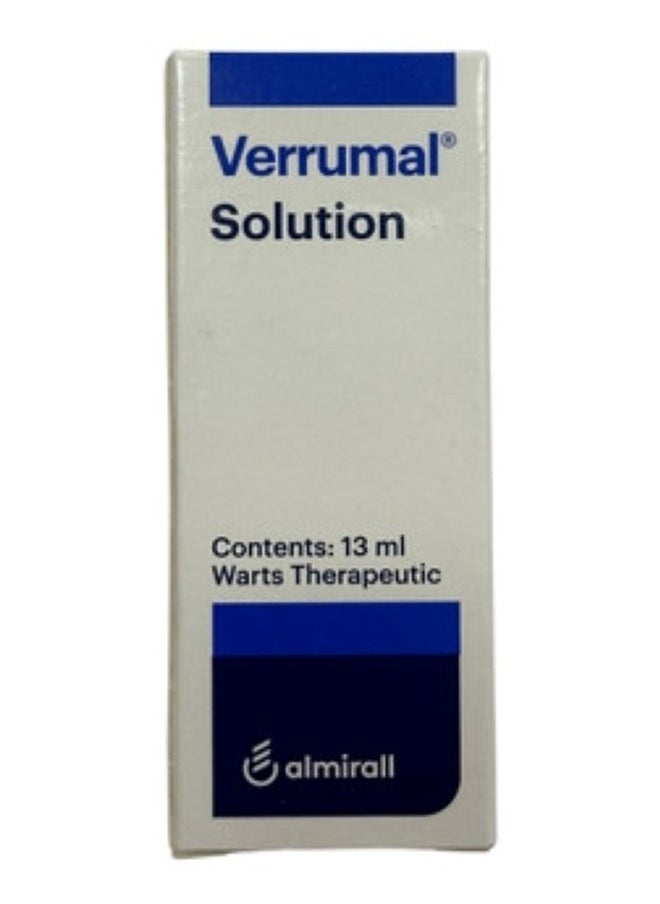 Solution Verrumal Warts And Corns Removal 13 ML 