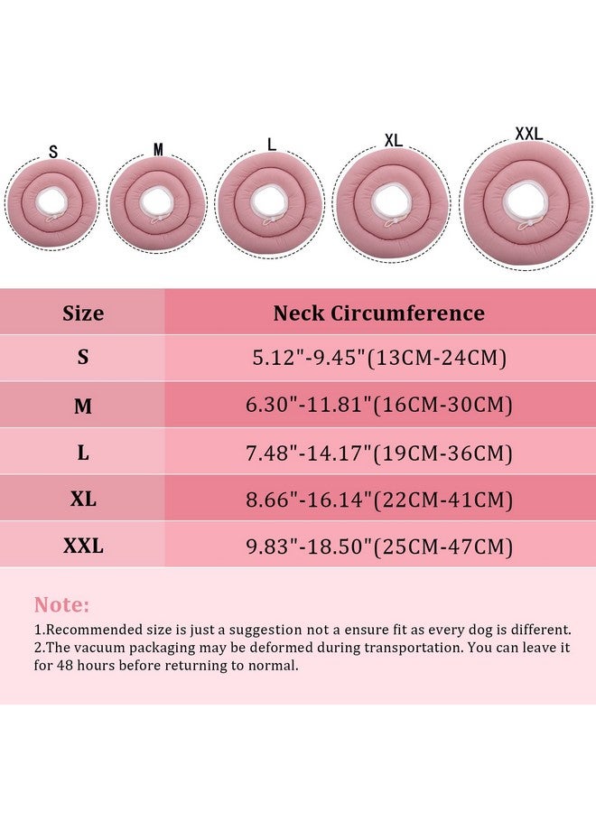 IDOMIK Dog Recovery Collar, Waterproof Soft Dog Cone After Surgery, Comfy Protective Elizabethan Collar Alternative For Dogs Cats, Adjustable Dog Neck Donut Collar Cone AntiLicking Biting Wounds - Image 5