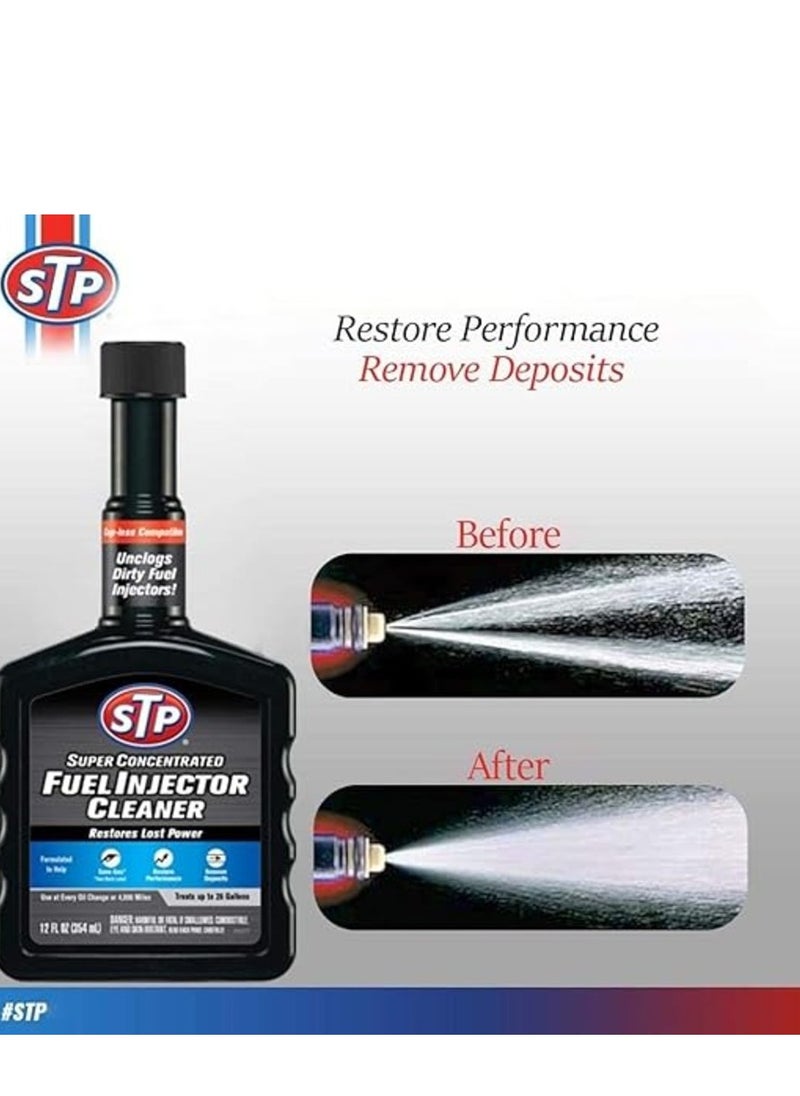 STP - STP Super Concentrated Fuel Injector Cleaner 155 ml - Image 1