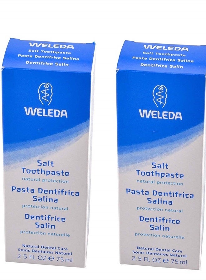 Weleda , Salt Toothpaste, 2.5 fl oz (75 ml) - 2pc
