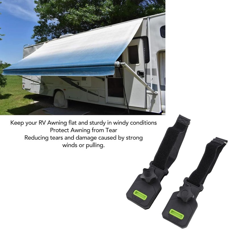 مشابك سقف الريفرانت (RV Awning Clamps): تحمي سقف الريفرانت الخاص بك من الت��زقات والتلفات الباهظة الثمن، وهي مشابك لتثبيت الأغطية الخارجية المستخدمة مع مقطورات الريفرانت (S). - Image 4