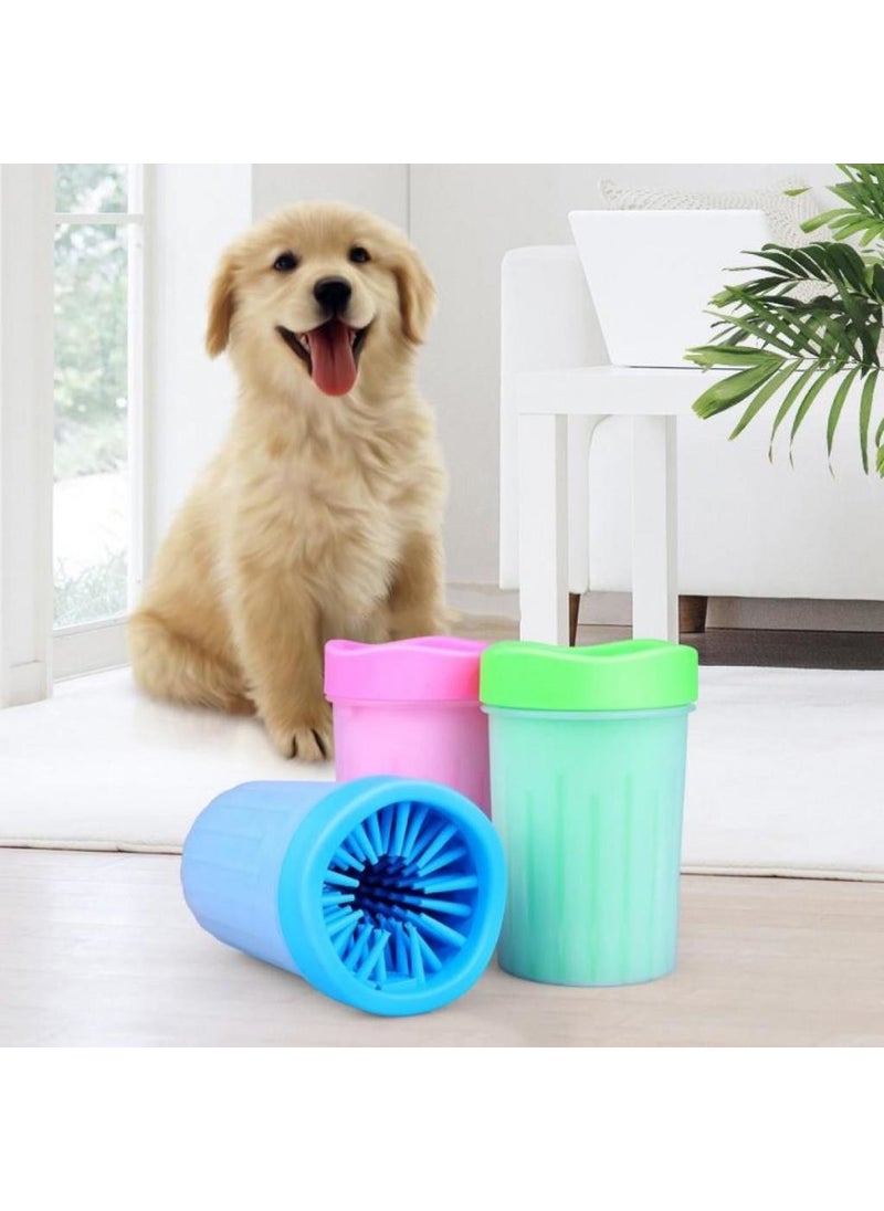 Angel Of Life Paw Foot Washing Bucket Silicone Gel Brushed Cat Dog (Large)  - Image 3