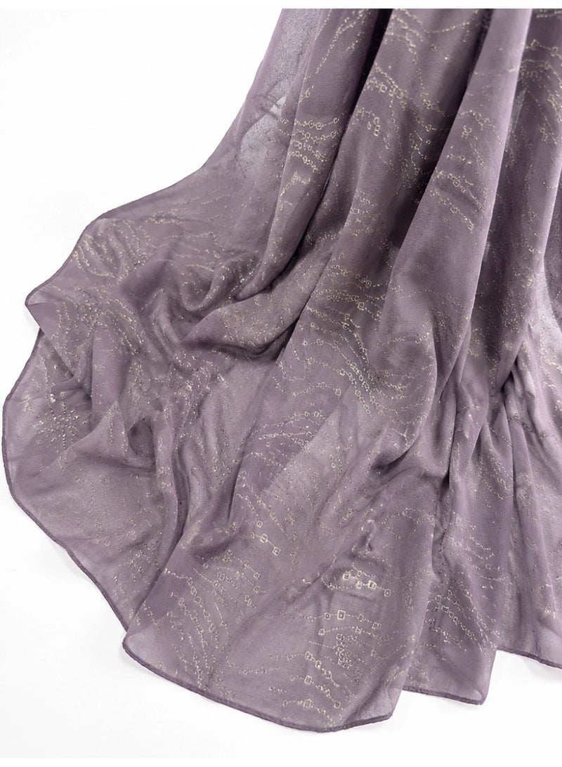 Slema Muslim Islamic Hijabs Head Wrap Scarf Shawl for Women Long Turban Cap - Image 2