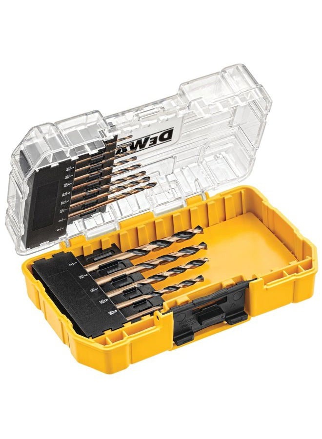 DEWALT Black Oxide Drill Bit Set with Pilot Point, 13-Piece (DW1163) - Image 3