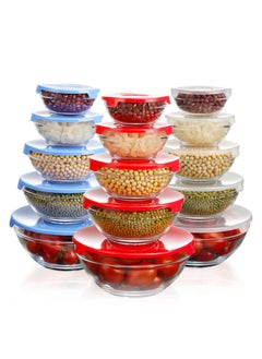 Direct 808 Bowl Fresh Bowl Five-piece Set With Lid Fresh Bowl Square Glass Pot Promotional Gift Bowl Wholesale-Specifications:Transparent-Color:Five-piece Fresh-keeping Bowl Set: 16 Sets/box
