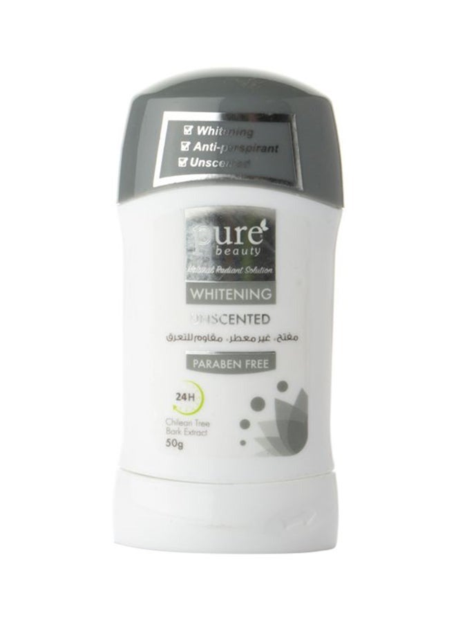 PURE Skin lightening stick that leaves no trace, without odor, white, 50 grams - Image 1