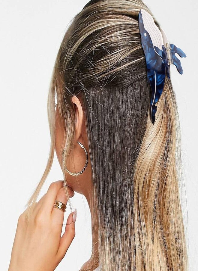 Hapdoo Whale Hair Clips, Cute Ocean Sea Animal Hair Claw Clip for Women Girls, Acetate Nautical Marine Hair Accessories Gift - Image 4